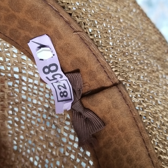 Crocodile Dundee VINTAGE Straw Sun Hat - Picture 4 of 5